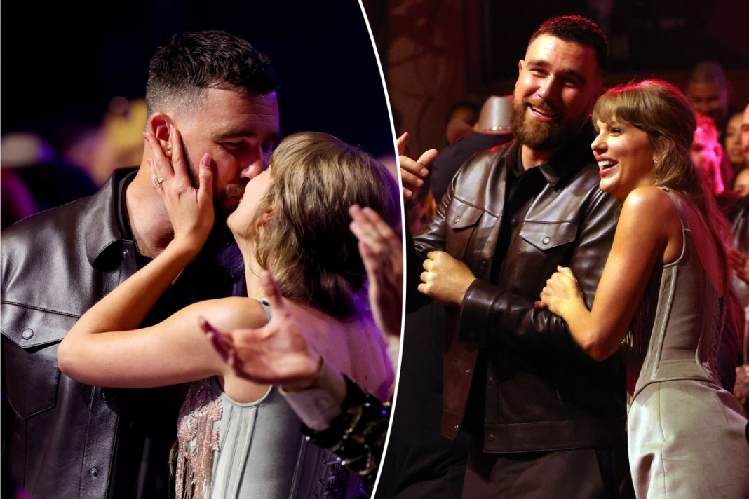 Taylor Swift shouts out Travis Kelce as couple makes awards show debut at iHeartRadio Music Awards 2026