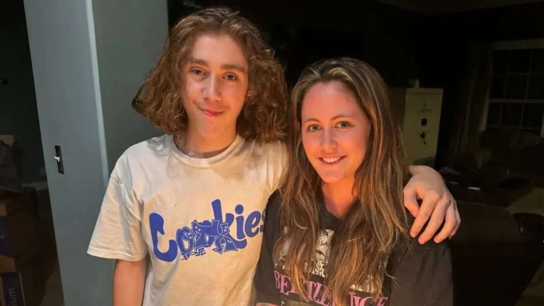 Jace Evans and Jenelle Evans