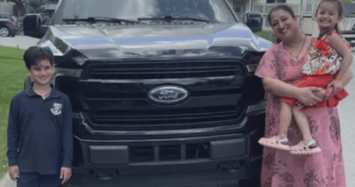 Alberta family finds out new truck from dealership was stolen