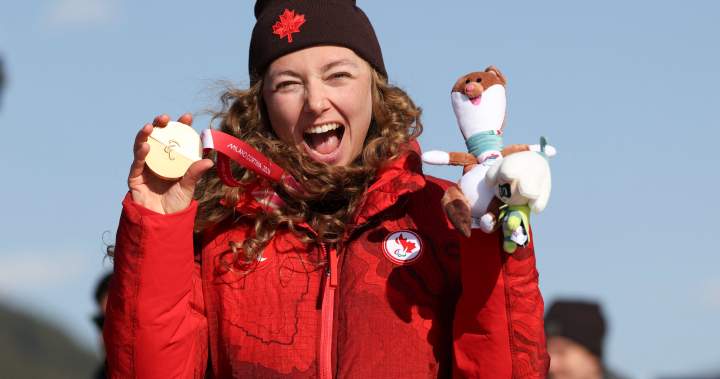 B.C.’s Natalie Wilkie takes home Canada’s 1st gold at Winter Paralympics
