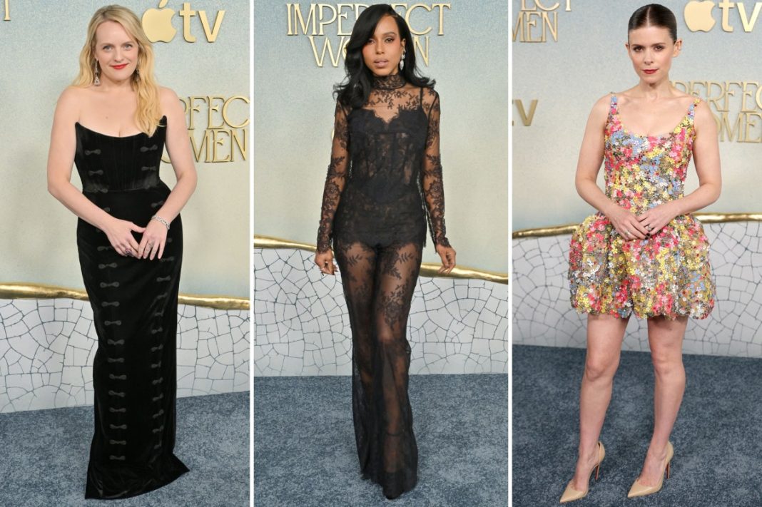 ‘Imperfect Women’ LA premiere red carpet: Elisabeth Moss, Kerry Washington, Kate Mara and more