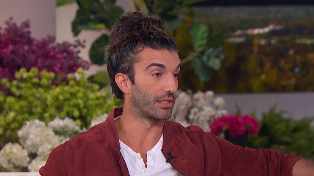 Justin Baldoni on The Jennifer Hudson show.
