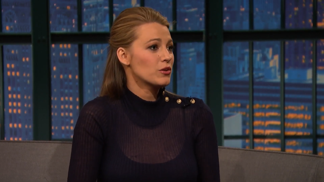 Blake Lively on Seth Meyers