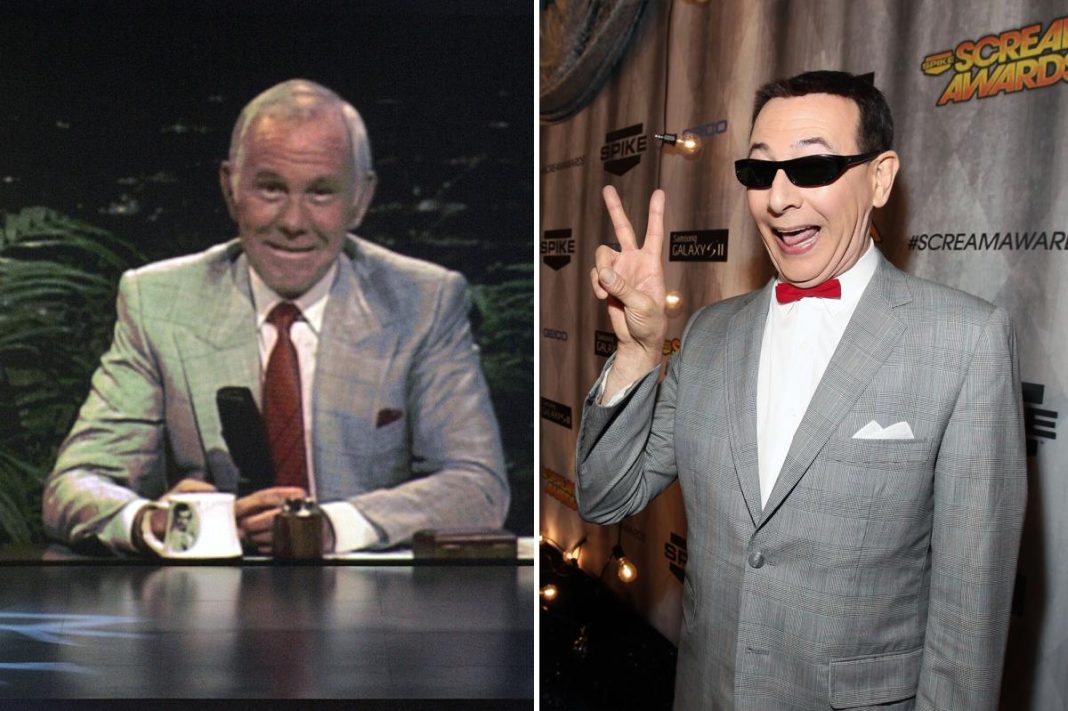 Johnny Carson’s character rule kept Paul Reubens off ‘Tonight Show’ guest list, book reveals