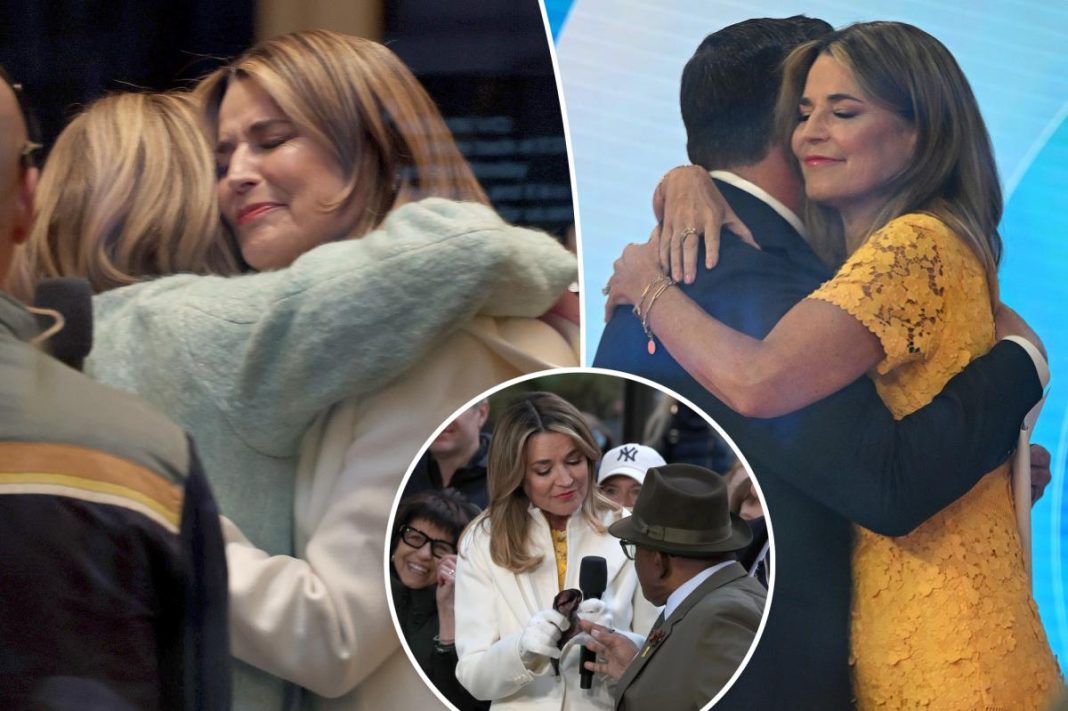 Savannah Guthrie’s emotional behind-the-scenes moment with ‘Today’ co-host on first day back revealed