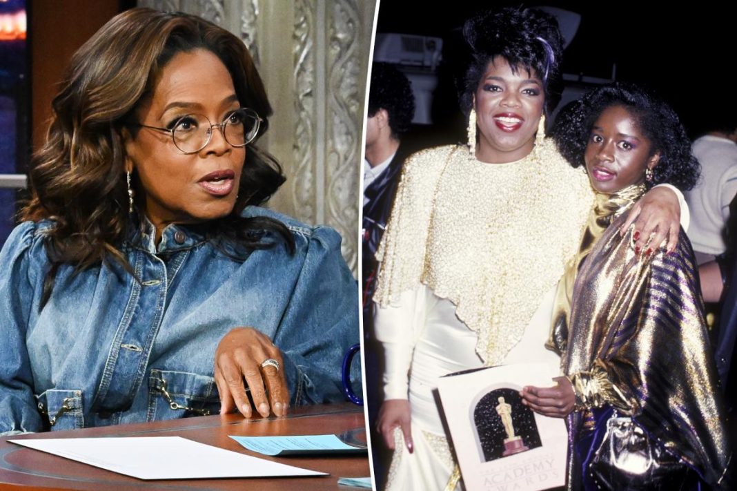 Oprah Winfrey’s 1986 Oscars gown was so heavy it left a permanent scar