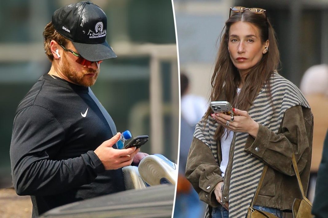 West Wilson leaves Amanda Batula’s apartment with shoes in hand after first public date since romance bombshell