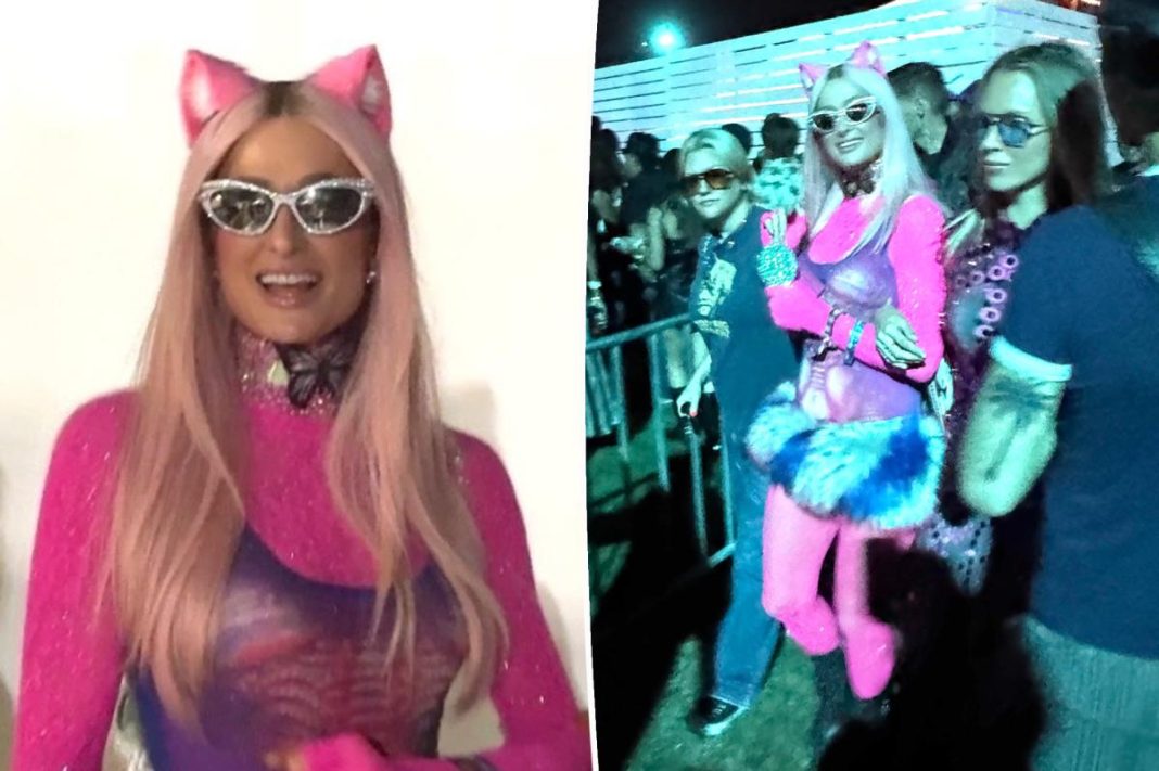 Why Paris Hilton needed protection at the potty at Coachella