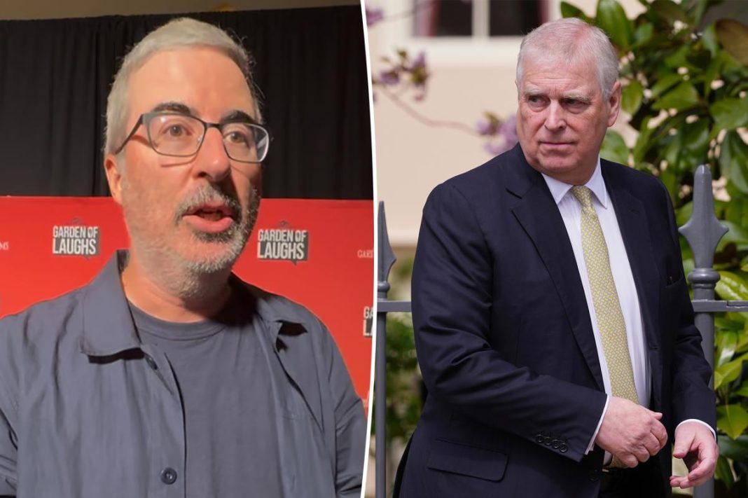 John Oliver eviscerates ‘horrendous’ royal family, hopes Prince Andrew will end up ‘in hell’ 