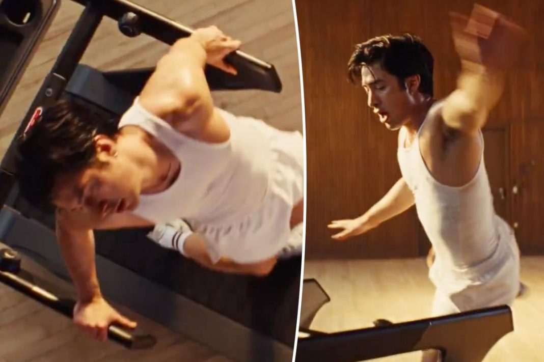 Hudson Williams’ new Peloton ad is a ‘Heated Rivalry’ fan’s fever dream filled with dance breaks and treadmill struts
