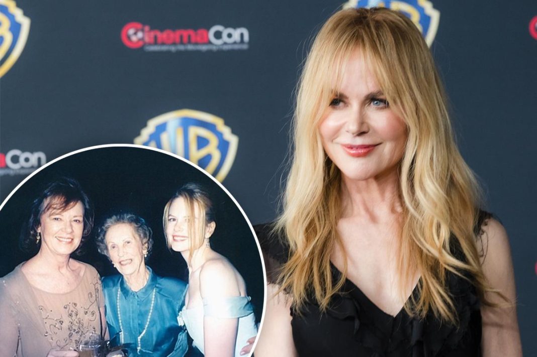 Nicole Kidman recalls being alone in Venice the night she learned her mom had died