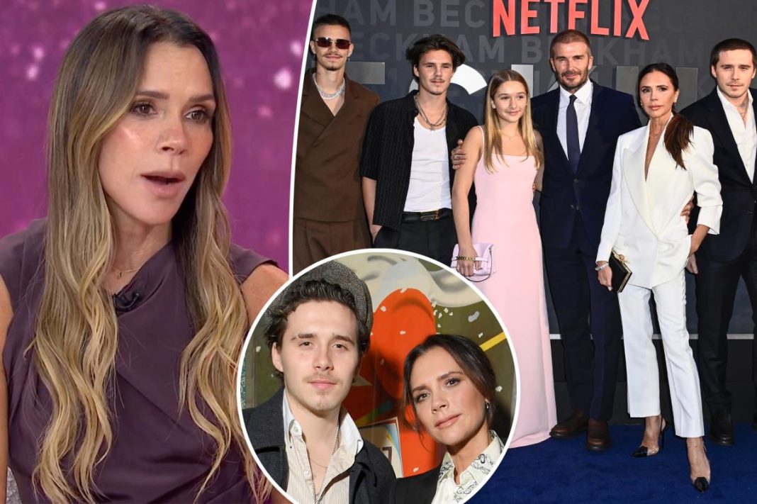 Victoria Beckham makes rare comment about ‘always protecting’ her kids in first TV interview since Brooklyn fallout