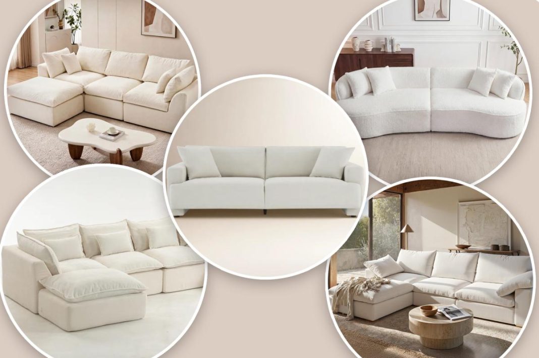 Get the celeb-loved cloud couch look for less at Wayfair’s Way Day sale
