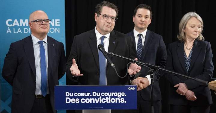 Drainville gets some cabinet support as Quebec race for premier nears finish line