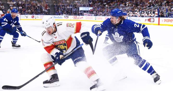 Panthers cruise past Maple Leafs 6-2