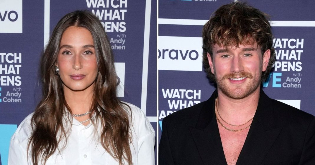 Amanda Batula and West Wilson Pack on the PDA on Kiss Cam at Yankees Game