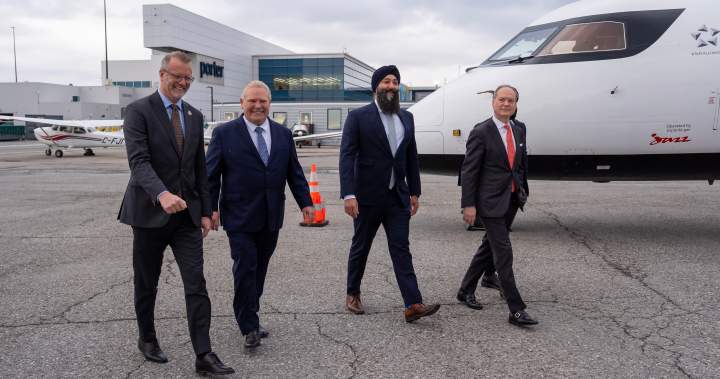 Ford government moves ahead with plan to take over Billy Bishop Airport