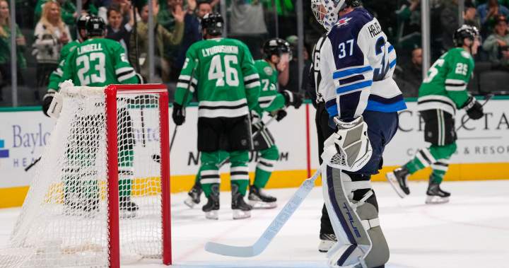 Winnipeg Jets’ playoff push hits speedbump thanks to 3-0 loss in Dallas