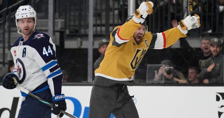Winnipeg Jets fall to Vegas 6-2, eliminated from playoff contention