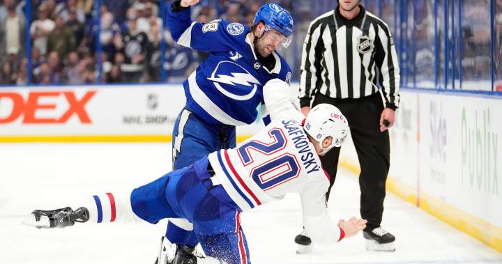 Call of the Wilde: Canadiens finish Game 2 with 3-2 OT loss against Tampa Bay to even the series