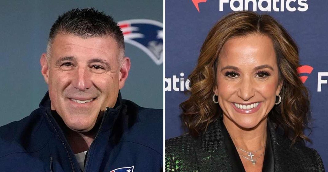 Patriots Coach Reacts After Photos Show Him Holding Hands With NFL Reporter