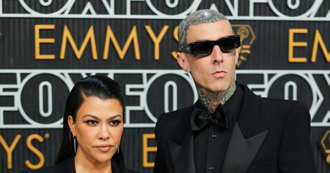 Travis Barker Sucks on Wife Kourtney Kardashian's Toes in Birthday Tribute