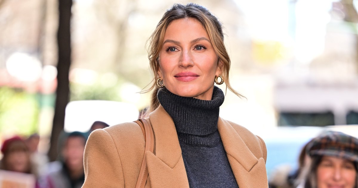 Gisele Bundchen leaves ABC's "The View" on the Upper West Side on March 21, 2024 in New York City.