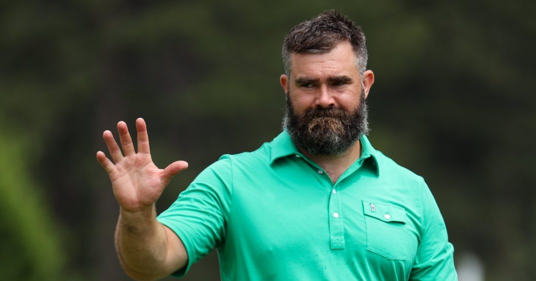 Jason Kelce Says He’s ‘Never Seen a Prettier Swing’ Than His Daughter’s