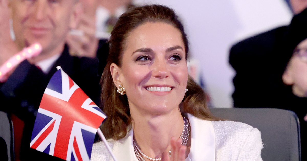 Catherine, Princess of Wales attends a concert to mark the 80th Anniversary of VE Day at Horse Guards Parade on May 08, 2025 in London, England. The King and Queen, joined by Members of the Royal Family, will take part in events from May 5th to May 8th to commemorate the 80th anniversary of VE Day, which signalled the end of the Second World War in Europe.