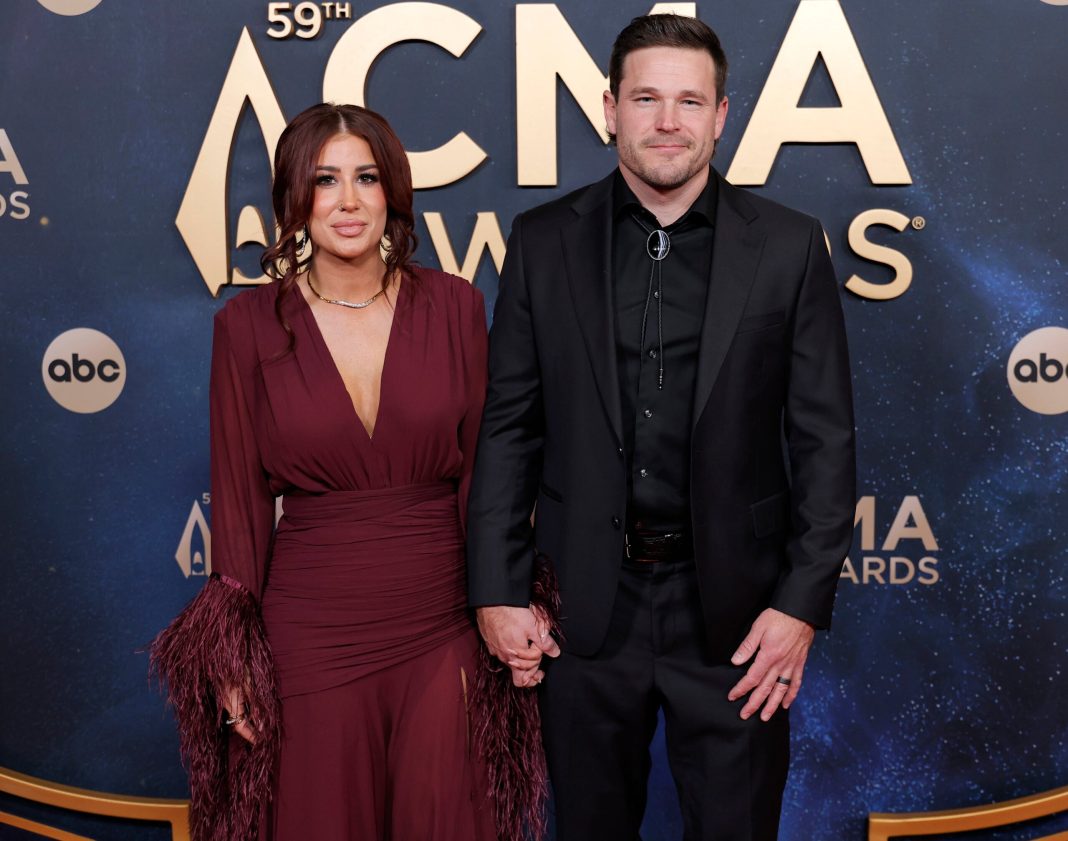 NASHVILLE, TENNESSEE Chelsea DeBoer and Cole DeBoer attend the 59th Annual CMA Awards at Music City Center on November 19, 2025 in Nashville, Tennessee. 