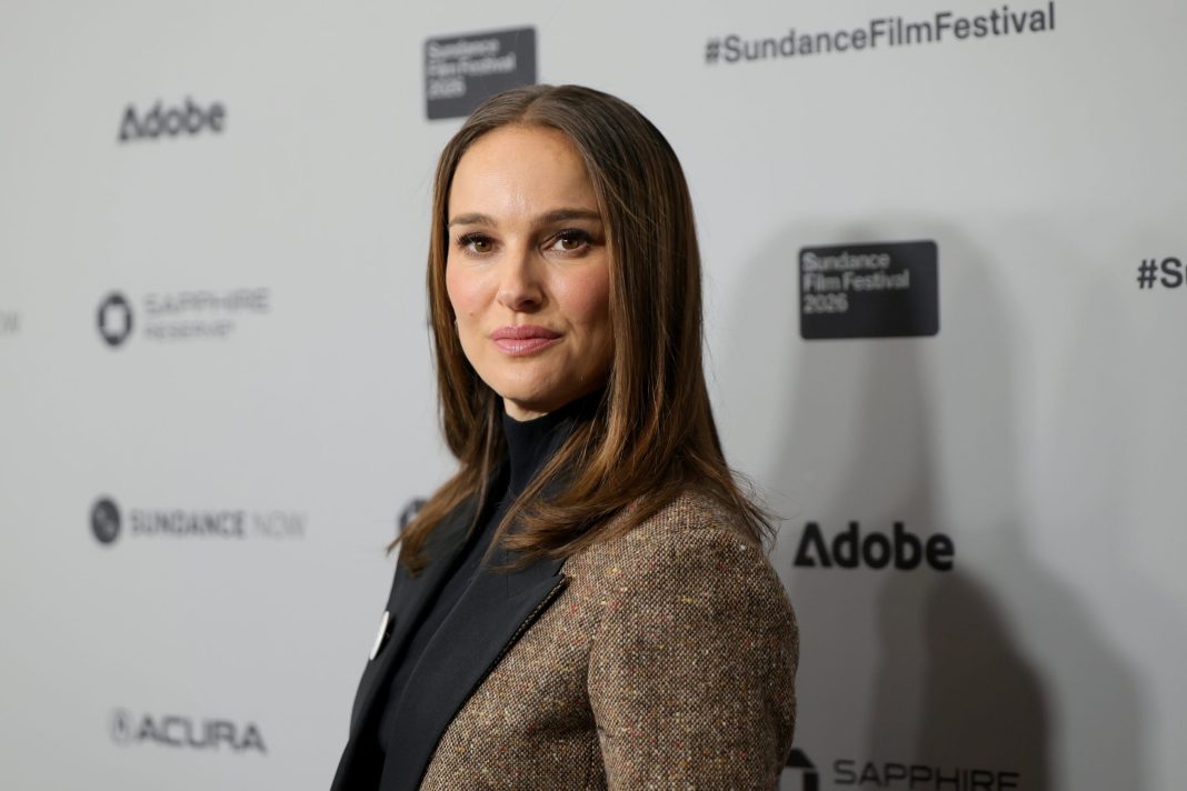 Natalie Portman attends "The Gallerist" Premiere during the 2026 Sundance Film Festival at Eccles Center Theater on January 24, 2026 in Park City, Utah. 