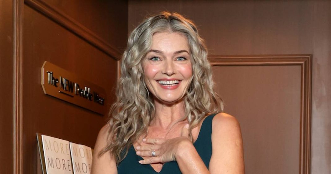 Paulina Porizkova Flaunts Abs in Red Bikini Ahead of Her 61st Birthday