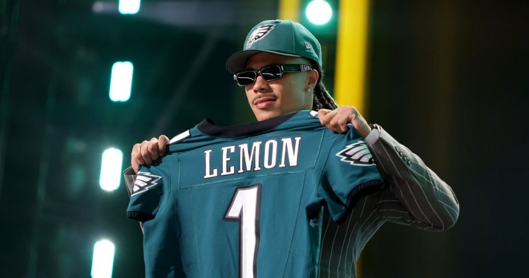 What to Know About Eagles Rookie Makai Lemon After Viral Missed Draft Call