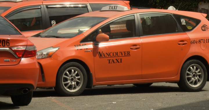Video catches road rage between Vancouver Taxi and another driver