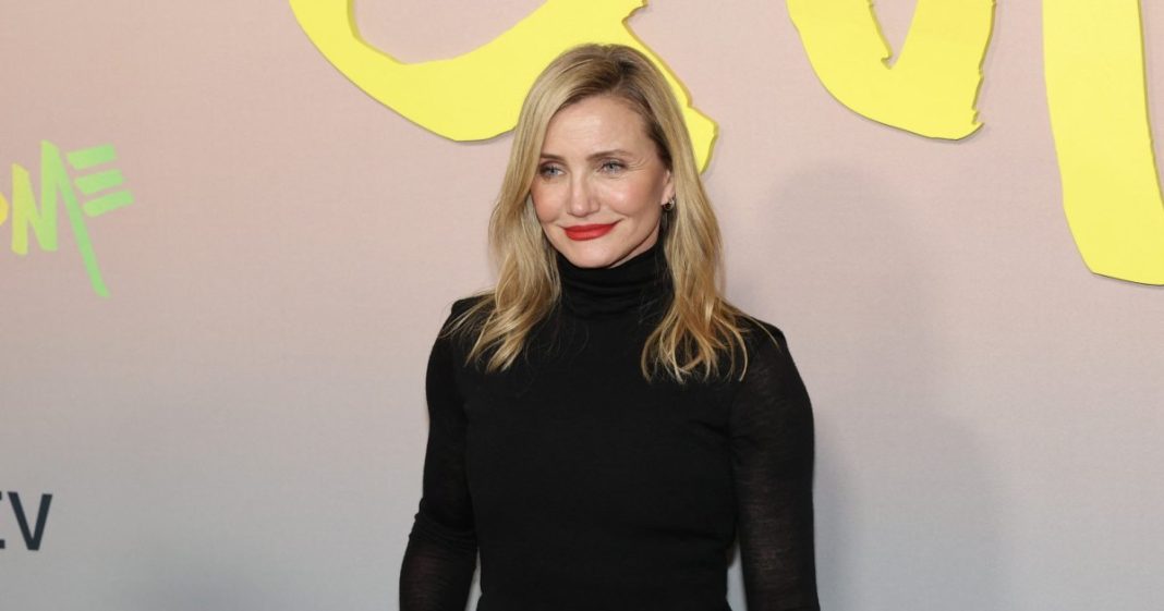Cameron Diaz's Airy Blouse Makes Polka Dots Look Chic — The Look for $32