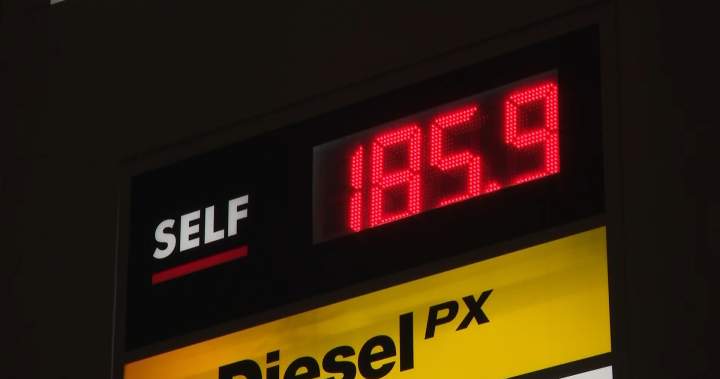 ‘Outrageous’: Alberta motorists react to overnight spike in gasoline prices