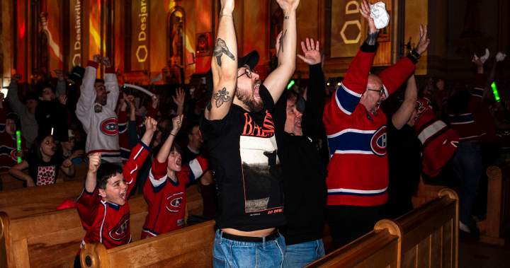 Church in Quebec becomes unlikely Montreal Canadiens watch hub