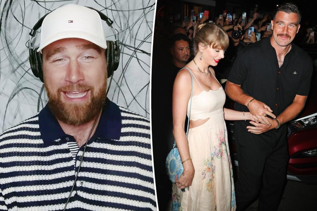 Travis Kelce fuels speculation he secretly married Taylor Swift with podcast comment