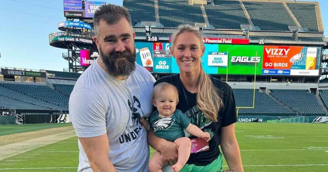 How Kylie and Jason Kelce Teach Daughters About Their Neighbor With Autism