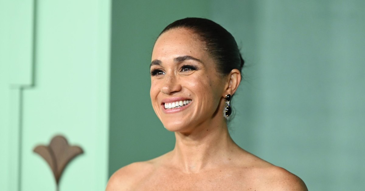 Meghan, Duchess of Sussex at the 2026 Fifteen Percent Pledge Fundraising Gala held at Paramount Studios on February 07, 2026 in Los Angeles, California. (Photo by Gilbert Flores/Variety via Getty Images)