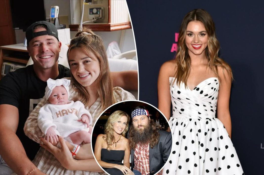 ‘Duck Dynasty’ star Sadie Robertson speaks out about the moment her eight-month-old daughter choked and stopped breathing