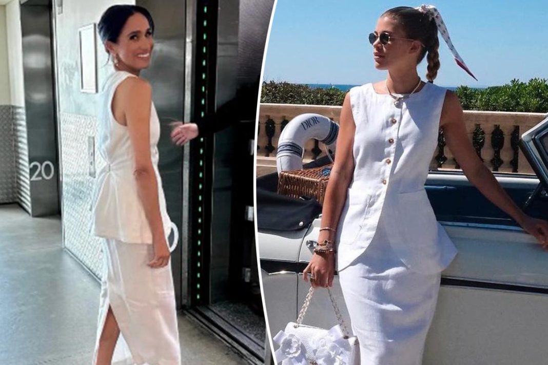 Meghan Markle and Sofia Richie Grainge have this chic linen set in common