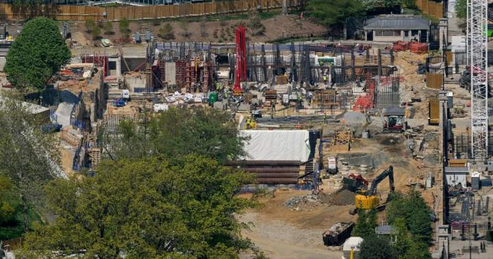 White House claims new ballroom ‘vital project’ for Trump family safety