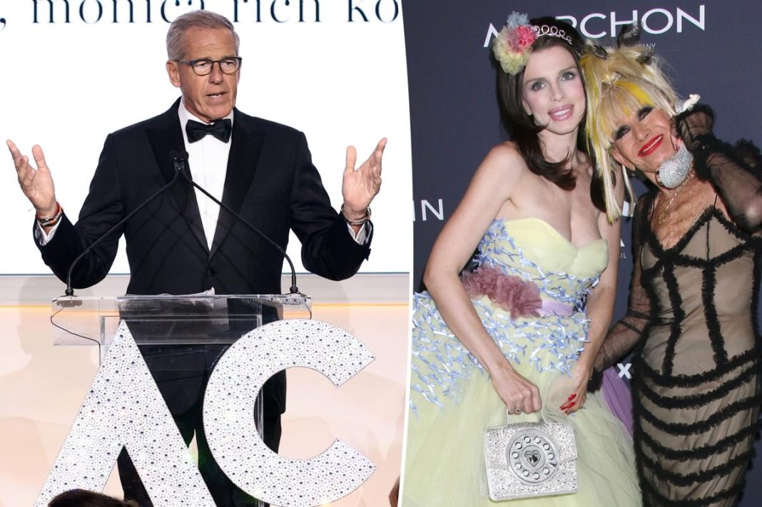 Brian Williams urges Ace Awards guests to hide their valuables after Julia Fox admits to stealing from Betsey Johnson