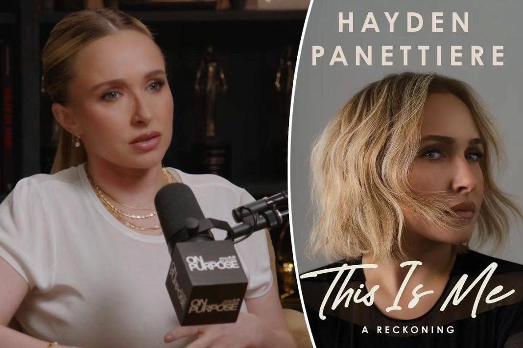 Hayden Panettiere claims major beauty brand canceled her contract over postpartum depression admission