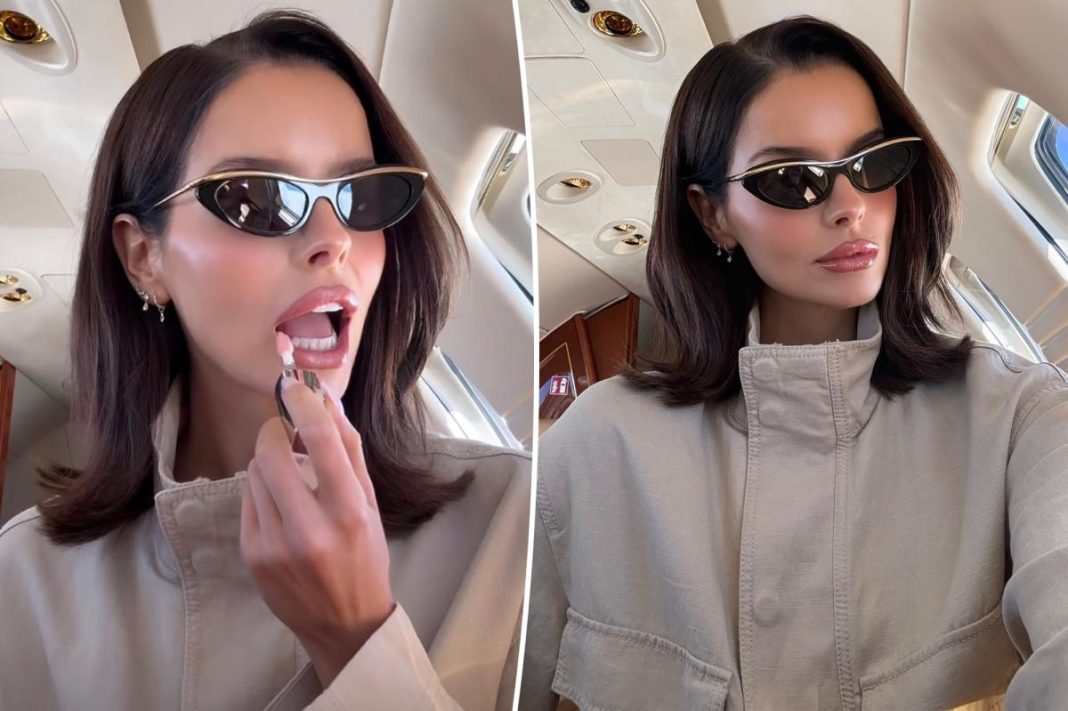 Maura Higgins wore this $11 color-changing lip gloss en route to Cannes