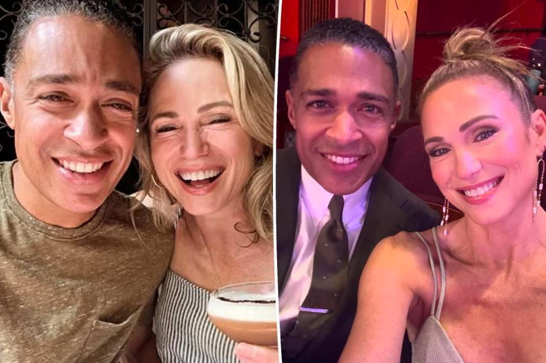 T.J. Holmes and Amy Robach officially set the date for their wedding