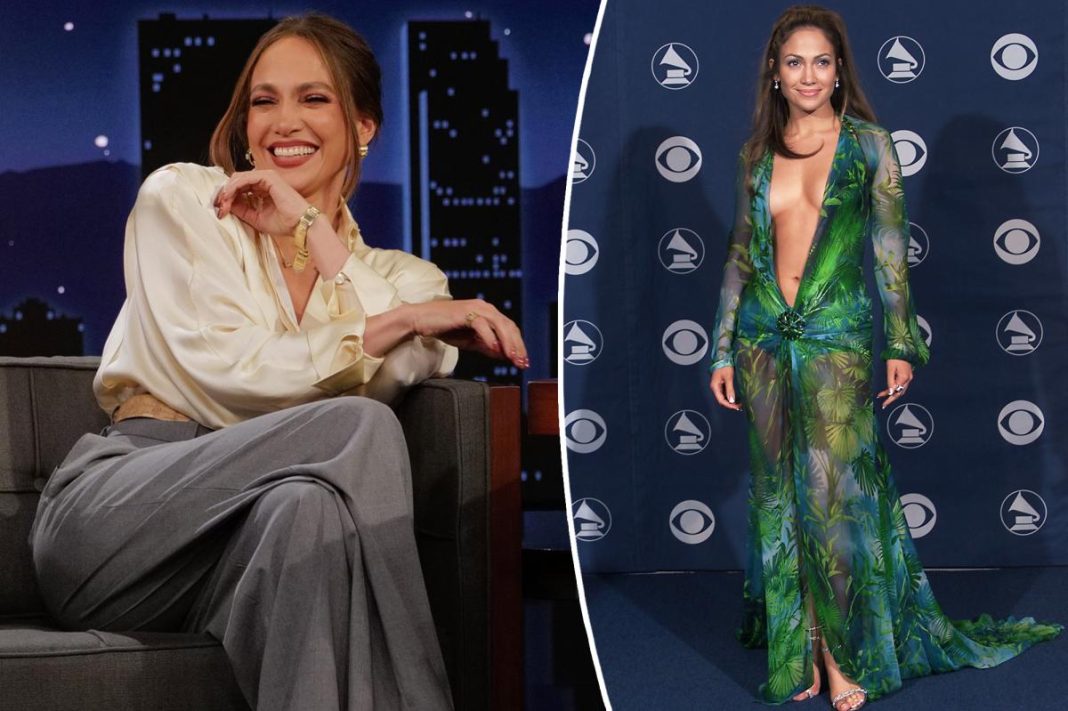 Jennifer Lopez promises to wear her green Versace dress again in 20 years — ‘and it’s gonna look good’
