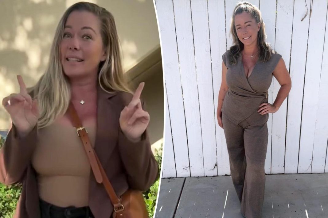 Kendra Wilkinson sends pointed message to body shamers criticizing her breast implants