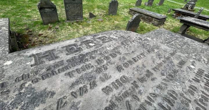 Halifax’s oldest cemetery offers student researchers a glimpse into buried history